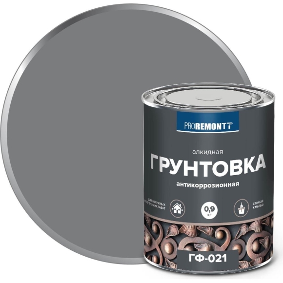 Грунтовка алкидная антикоррозионная гф-