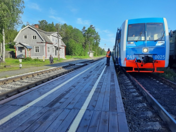 Рельсовый автобус Воттоваара