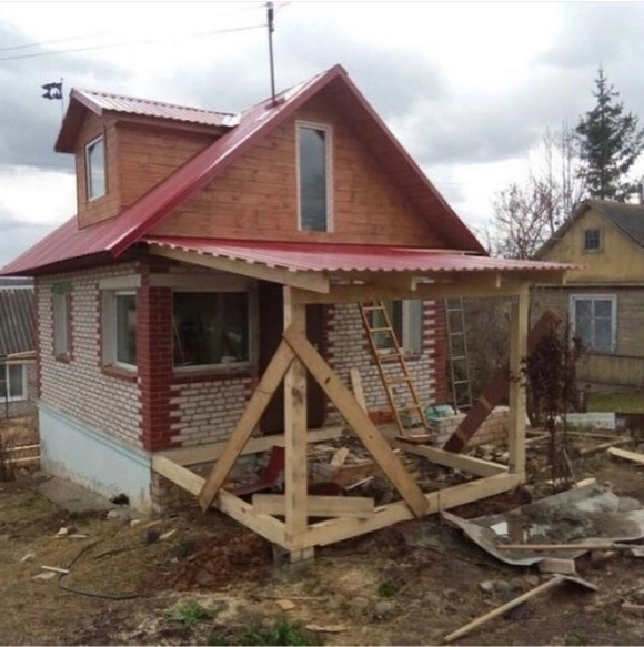 Пристройка к домику