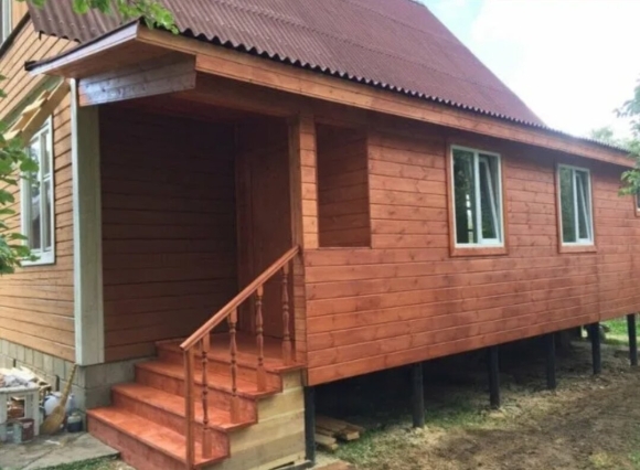 Пристройка к деревянному дому