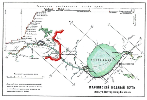 Мариинская и Тихвинская водная система