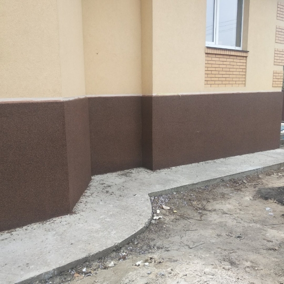 Штукатурка для цоколя с мраморной крошкой Церезит