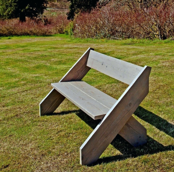 Скамья Wood Bench Plans