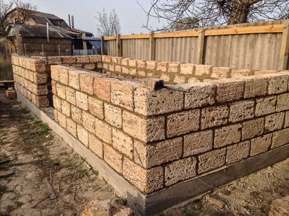 Крымский блок из ракушечника