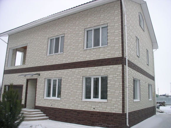 Отделка домов панелями