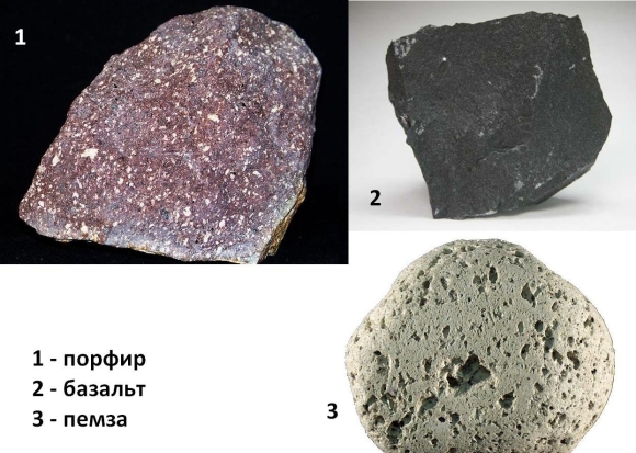 Эффузивные магматические горные породы