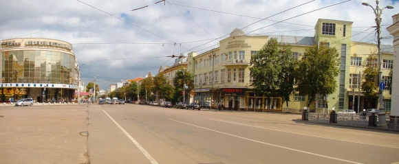 Улица проспект революции в Воронеже