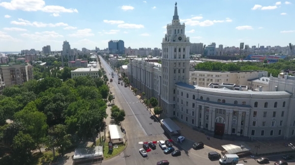 Здание ЮВЖД Воронеж