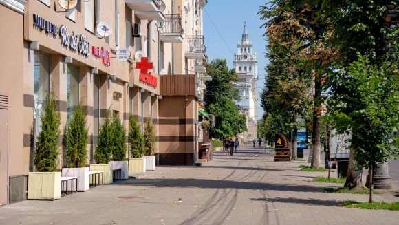Улица проспект революции в Воронеже