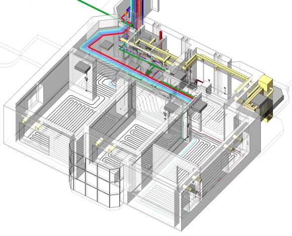 Инженерные коммуникации в Revit