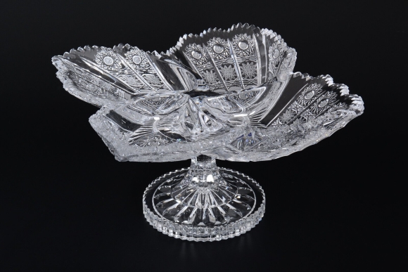 Хрусталь Bohemia Glasspo фруктовница