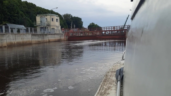 Волховское водохранилище Ленинградской области