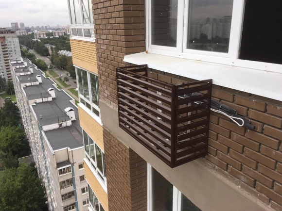Декоративные решетки для кондиционеров на фасад