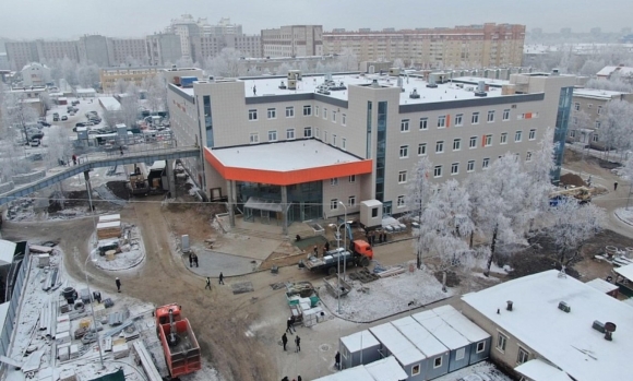 Новый корпус детской областной больницы Архангельск