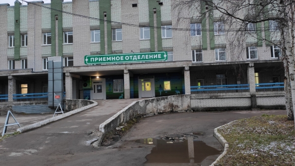 Детская областная больница в Архангельске на Обводном