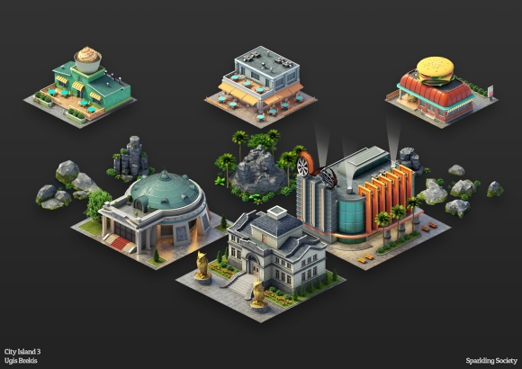 GDEVELOP изометрия