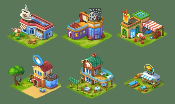 Playrix игра Township город