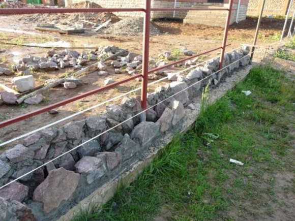 Бутовый камень для фундамента