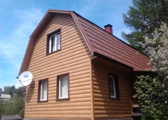 Гранд лайн металлосайдинг блок Хаус