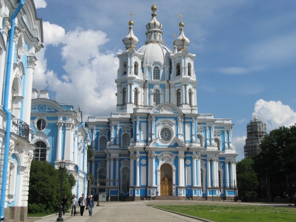 Ансамбль Смольного монастыря Растрелли