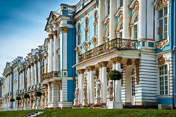 Растрелли архитектура Екатерининский дворец