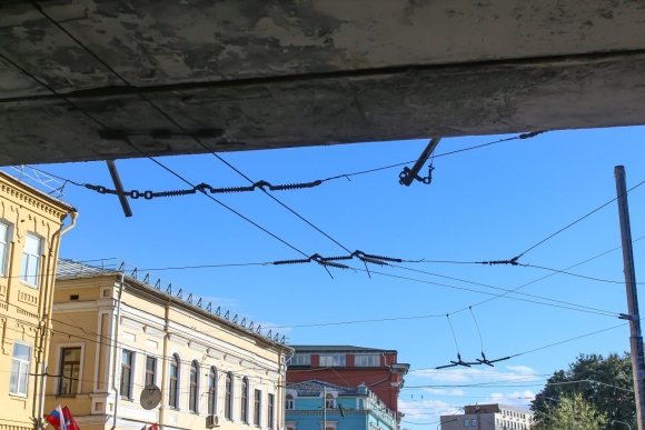 Троллейбусная линия в Крыму