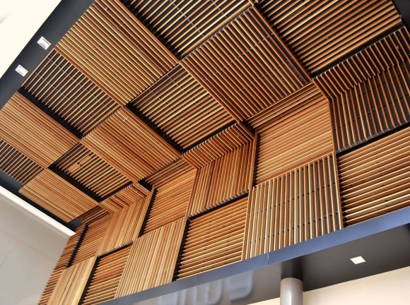 Акустические шпонированные панели Gustafs Panel System