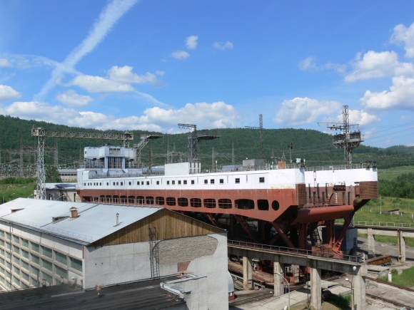 Судоподъемник Красноярской ГЭС