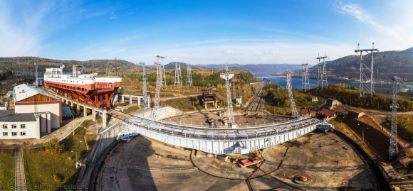 Судоподъемник Красноярской ГЭС