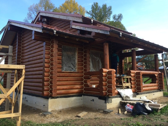 Баня палисандр цвет палисандр