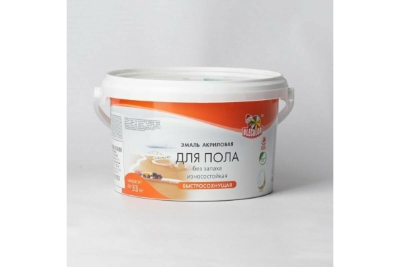 Олеколор эмаль акриловая для пола