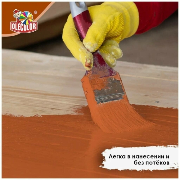 Окраска деревянного пола эмалью цвета