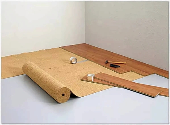 Cork Underlayment пробковая подложка