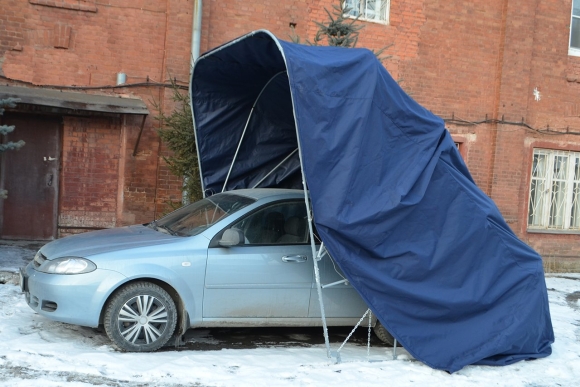 Складной гараж для автомобиля