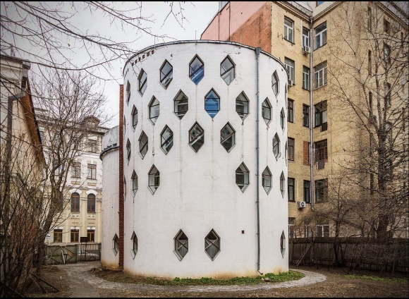 Дом Мельникова конструктивизм