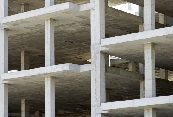 Unfinished building