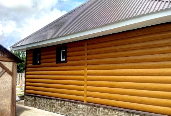 Сайдинг металлический Woodstock Ecosteel золотой дуб