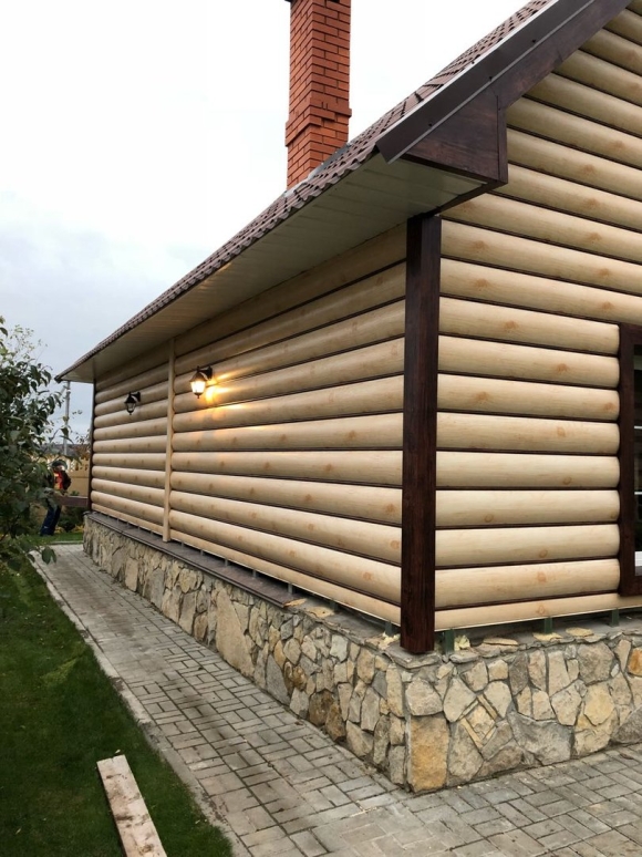 Металлосайдинг одноволновый венец