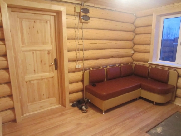 Блок Хаус в предбаннике