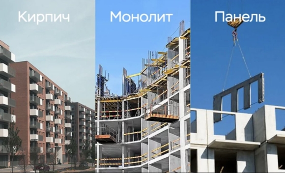 Кирпич панелька монолит
