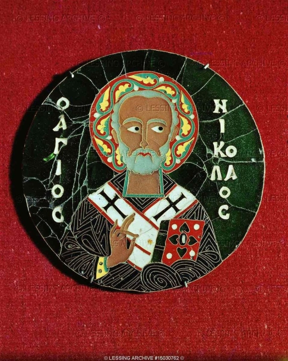 Финифть Византийская
