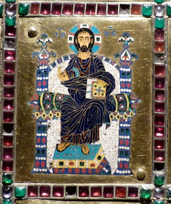 Перегородчатая эмаль Византия крест