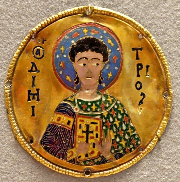 Перегородчатая эмаль Византия