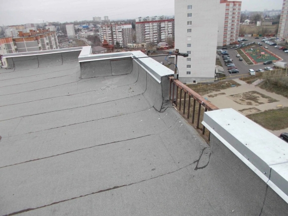 Кровля многоэтажных домов