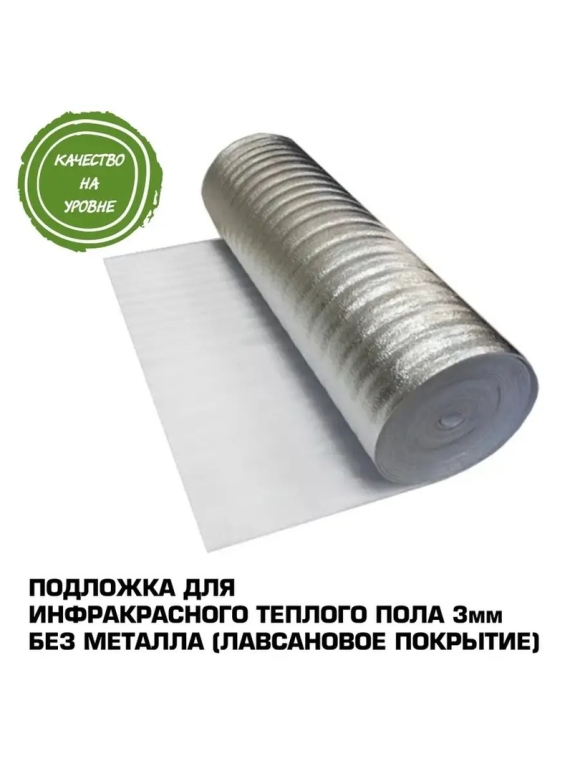 Теплоотражающая подложка для инфракрасного пола