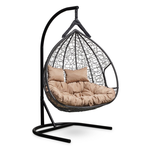 Подвесное Двухместное кресло кокон Laura Outdoor Fisht