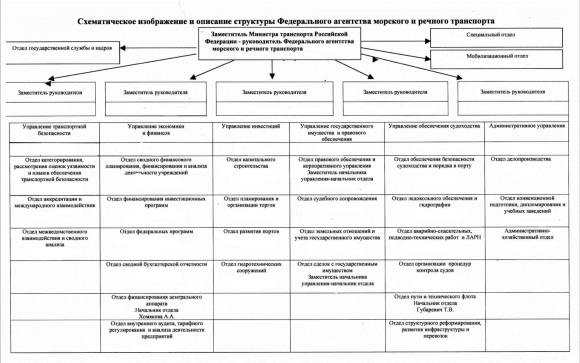 Организационная структура морского транспорта