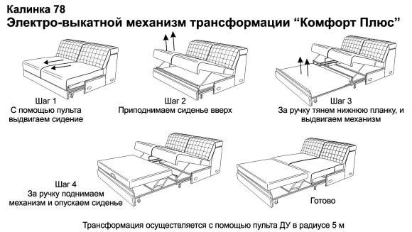 Диван аккордеон механизм раскладывания схема