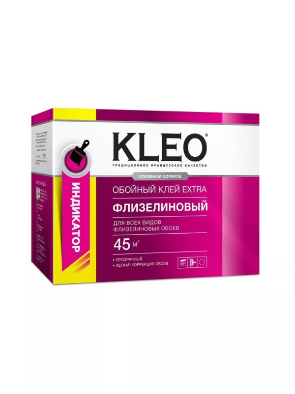 Клей для флизелиновых обоев Kleo Extra