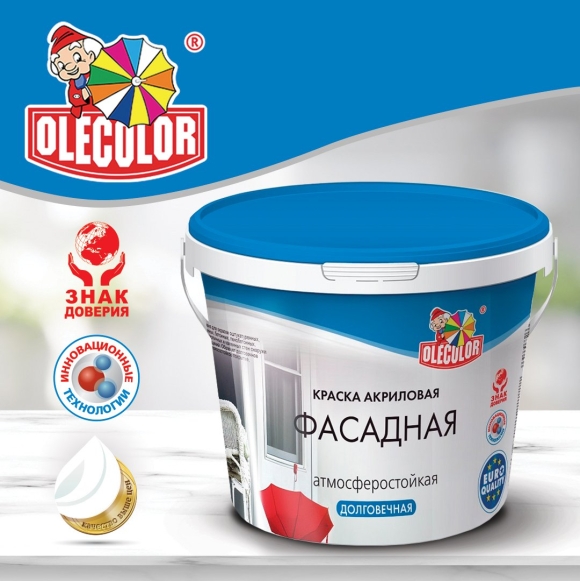 Краска фасадная Олеколор